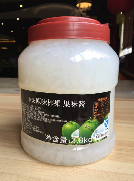 奶茶原料介绍-原味椰果